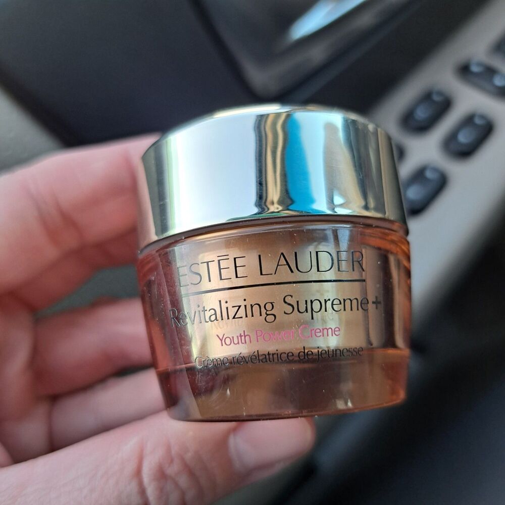 Estee Lauder Revitalizing Supreme Global Anti-Aging Cell Power Creme .5oz OPEN